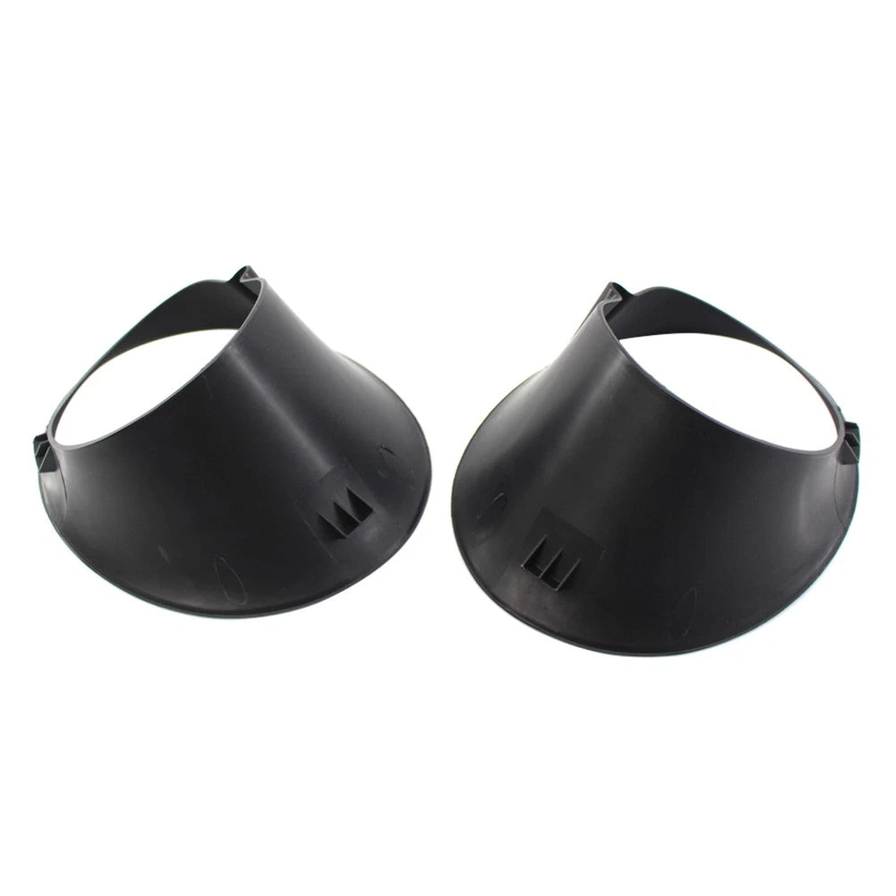 2pcs Front Bumper Fog Light Bezel Cover For Dodge Ram 1500 2500 3500 2002-2008