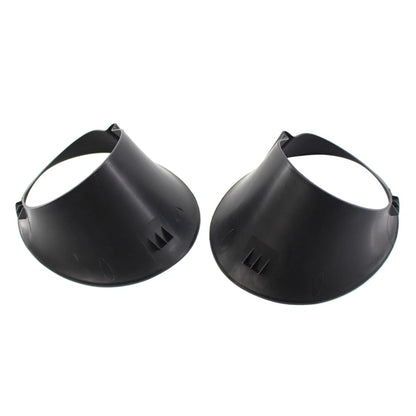 2pcs Front Bumper Fog Light Bezel Cover For Dodge Ram 1500 2500 3500 2002-2008
