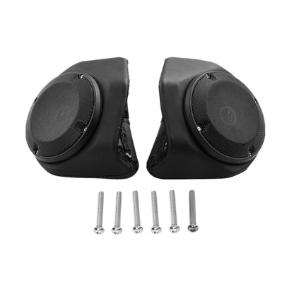 Black King Trunk Pad Speakers Fit For Harley CVO Electra Glide 2014-Up