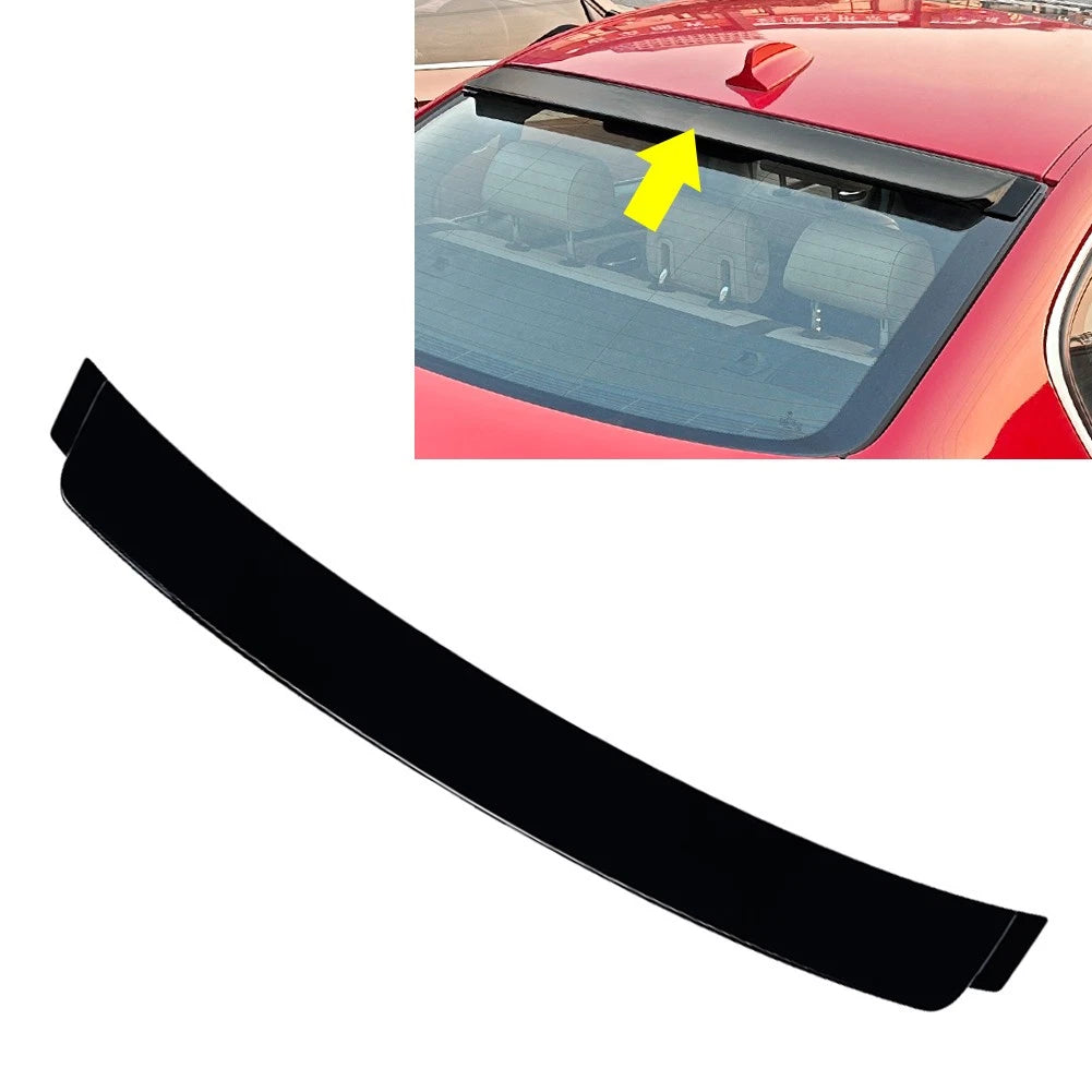 Glossy Black Rear Window Roof Spoiler Wing For BMW 3 Series E90 Sedan 2005-2012