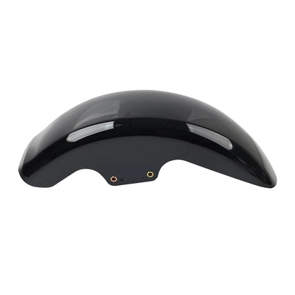 Vivid Black Front Mudguard Cover Fit for Harley-Davidson Softail Fat Boy 2018-24
