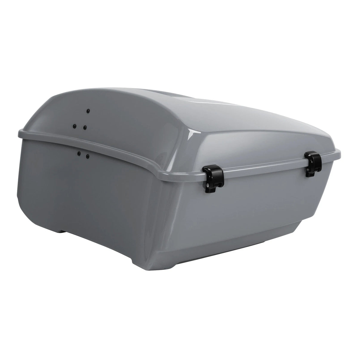 King Trunk Backrest Mount Rack Fit For Harley Electra Glide 14-Up Billiard Gray