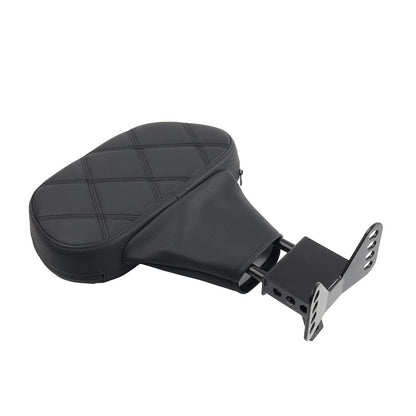 Adjustable Driver Rider Backrest Pad For Harley Street Glide Road King 1988-2008