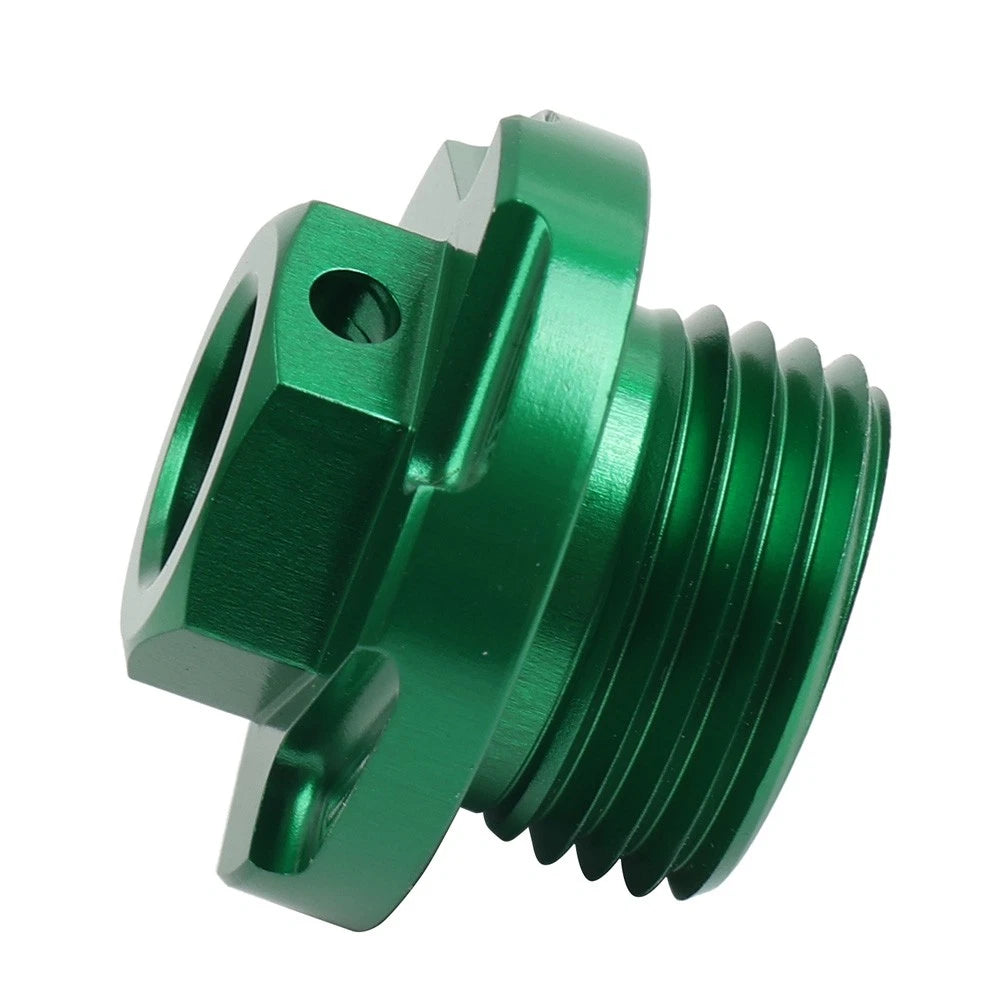 Green Engine Oil Fill Plug Screw Cap for Kawasaki KX250 KX250F KLX450R KX450F
