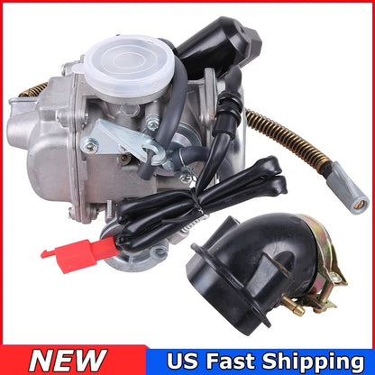 4 stroke GY6 150cc 125cc Engine Carburetor Fuel Carb For ATVs Scooters Baja 24mm