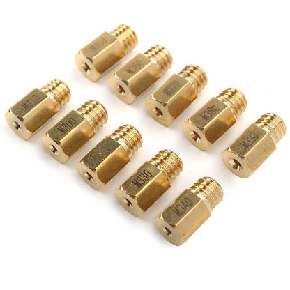 Hex Style Main Jets Kit For Mikuni VM TM TMX Carburetor 300-390 Set 350 370 US