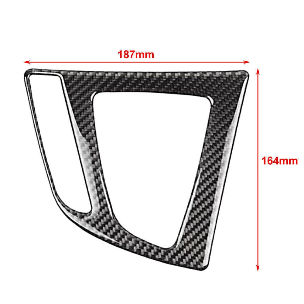 Carbon Fiber Interior Gear Shift Panel Cover Decal Trim Fit BMW 3 4 F32 F30 F34