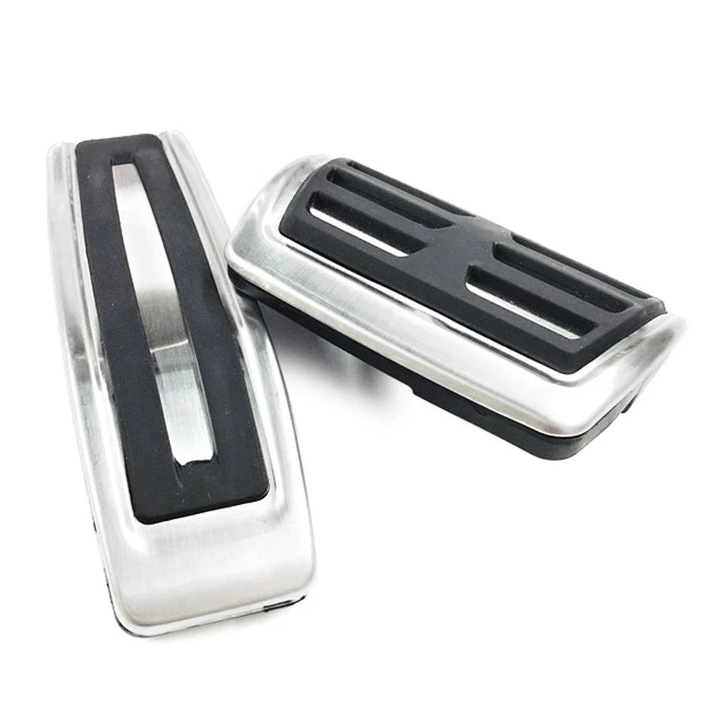 Stainless Steel Fuel Brake Pedal Cover For VW Touareg For Porsche Cayenne LHD
