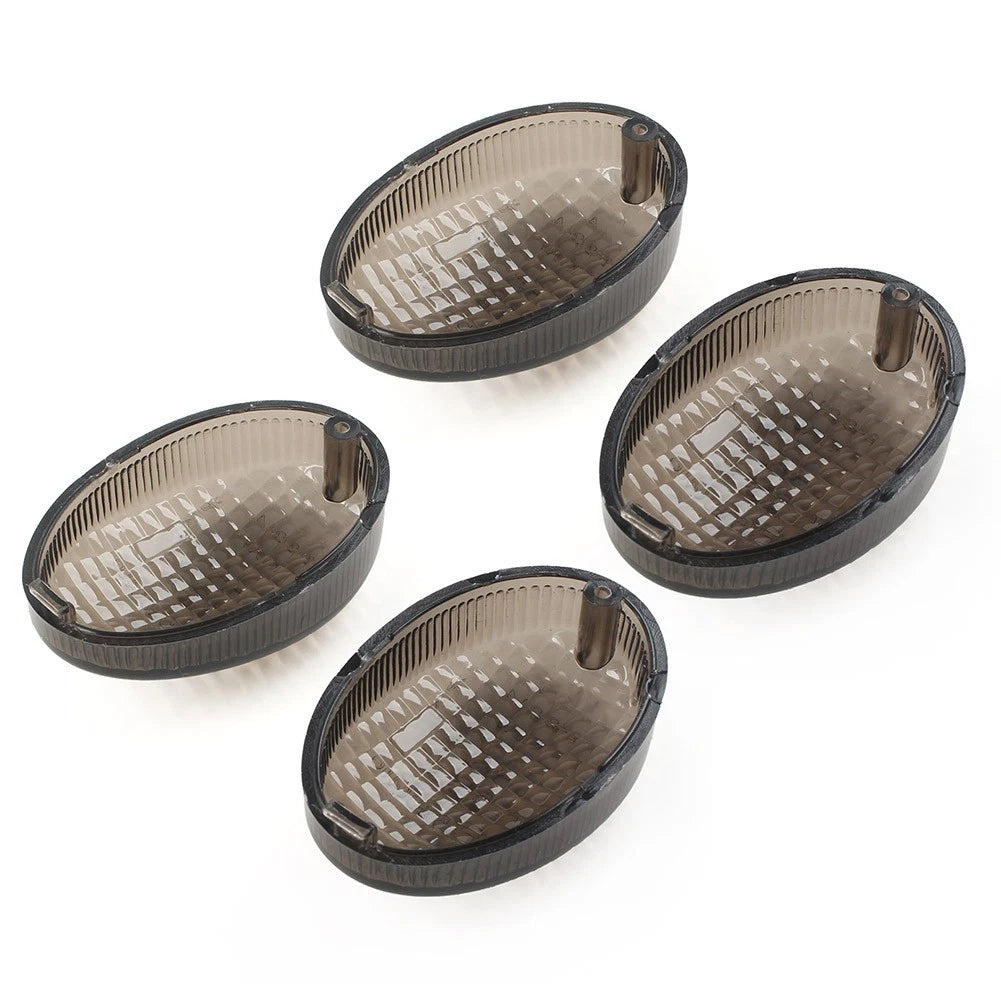 Turn Signal Light Lens For KAWASAKI EX250R NINJA 250R KLX250 Smoke