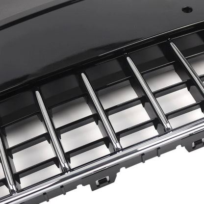 1 Piece Front Bumper Radiator Vent Grille For Audi Q7 2005-2015 Chrome