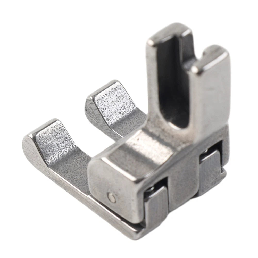 1x 1/8" 3mm Double Compensating Top-Stitching Presser Foot For Sewing Machines