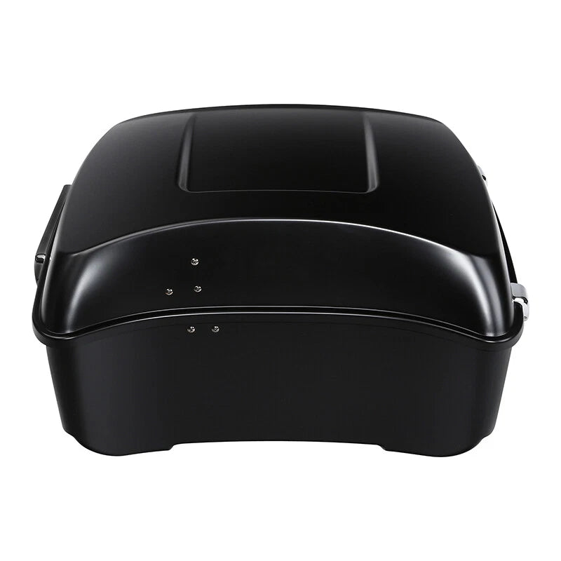 Matte Black King Trunk Backrest Mount Rack Fit For Harley Touring 97-08 98