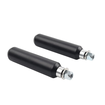 6" Left & Right Crash Bar Shock Frame Sliders Mounts For Harley Dyna 2006-2017