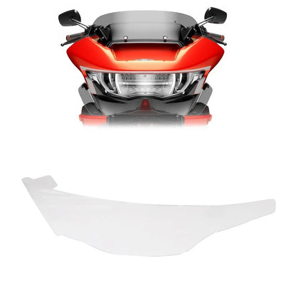 Headlight Guard Cover Clear For Harley Touring CVO Road Glide FLTRXSE 2023-2024