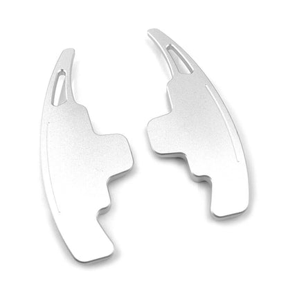 Steering Wheel Paddle Shifter Extension Silver for Mercedes-Benz A B C E CLA GLC