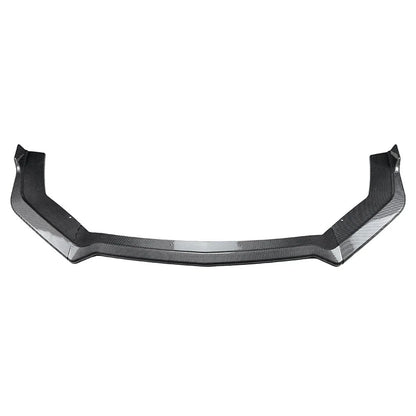 Front Bumper Lip Spoiler Splitter Fit For Ford Mustang 2018-2023 Carbon Look
