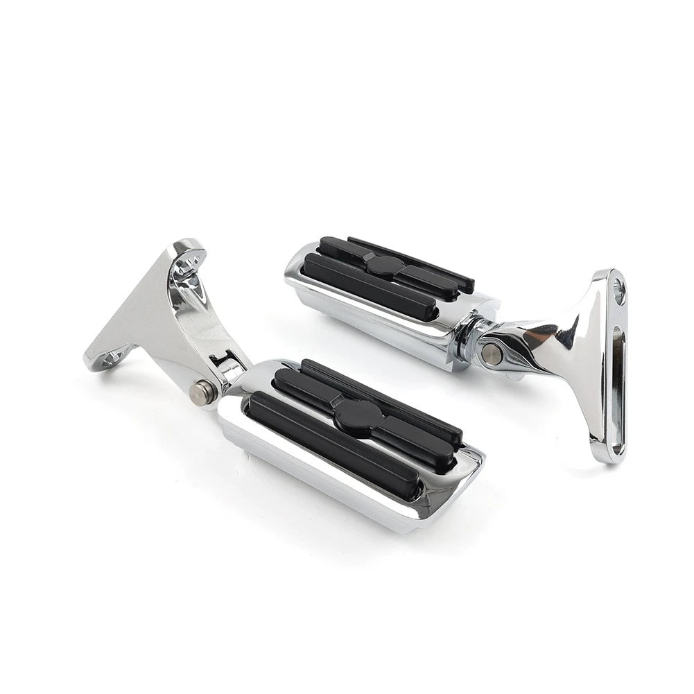 Rear Passenger Footpeg Mount Bracket Fit For Harley Touring Models 1993+ Chrome