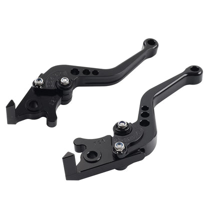 2x CNC Adjustable HandlebarShort Brake Clutch Levers For YAMAHA MT 07 2014-2024