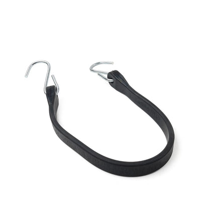 15" Heavy Duty Rubber Tarp Straps Tie Down Bungee Cords With Hooks