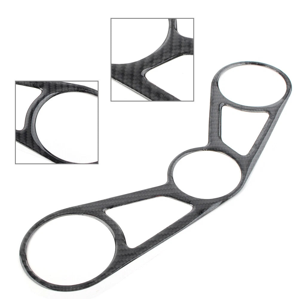 Handle Yoke Cover Perforated Black Sticker Protector for BMW  S1000RR 2009-2014