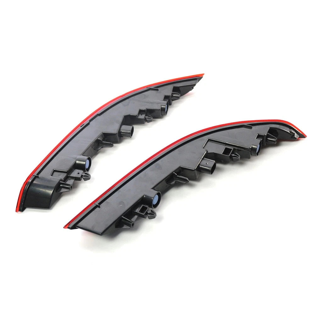 1 Pair Of Rear Bumper Fog Light Reflector Fit For Porsche Cayenne 2015-2017