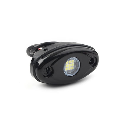 White LED Rock Light for JEEP ATV Off-Road Truck Under Body Trail Rig Lamp 2PCS