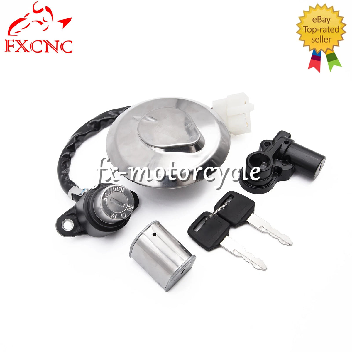 For Honda CMX250 (REBEL)1985-2014 Ignition Switch Gas Cap Fuel Tank Seat Key Set