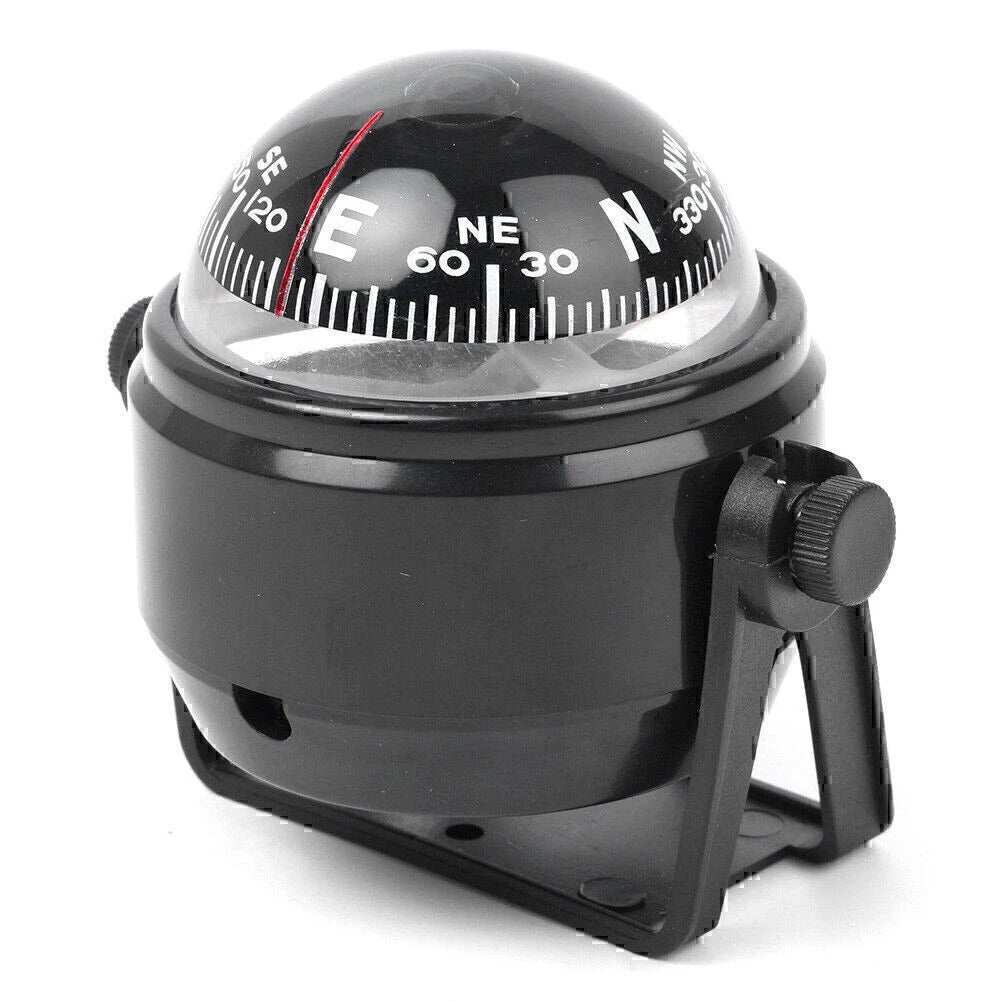 ABS plastic Electronic Car Black Compass Screws Pick Adhesive Marine Boat