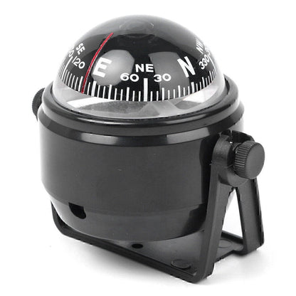 ABS plastic Electronic Car Black Compass Screws Pick Adhesive Marine Boat