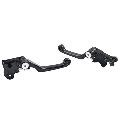 1 Pair Black Clutch Brake Levers CNC Pivot For Honda CRF150F CRF230F 2003-2017