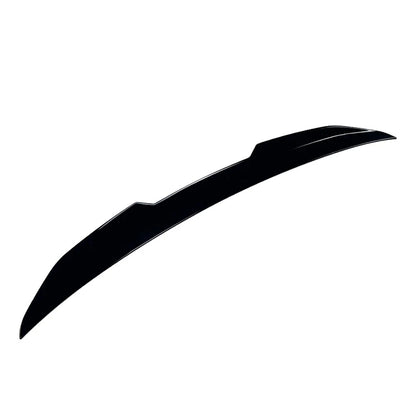Glossy Black Rear Trunk Spoiler Wing For Audi A4 B9 S4 B9 Sedan 2017-2024