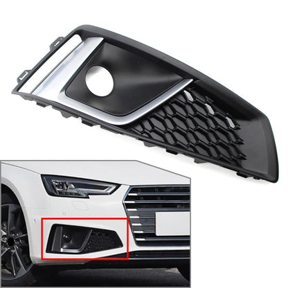 Fit Audi A4 B9 SLINE S4 2018-20 Front Bumper Grille Right Fog Light Lamp Cover