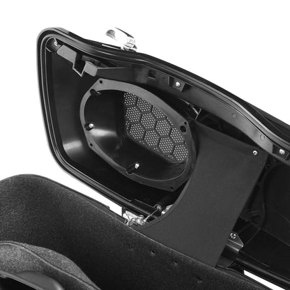 Saddlebag 6x9" Speaker Lid & Conversion Bracket For Harley Softail Fatboy 84-17
