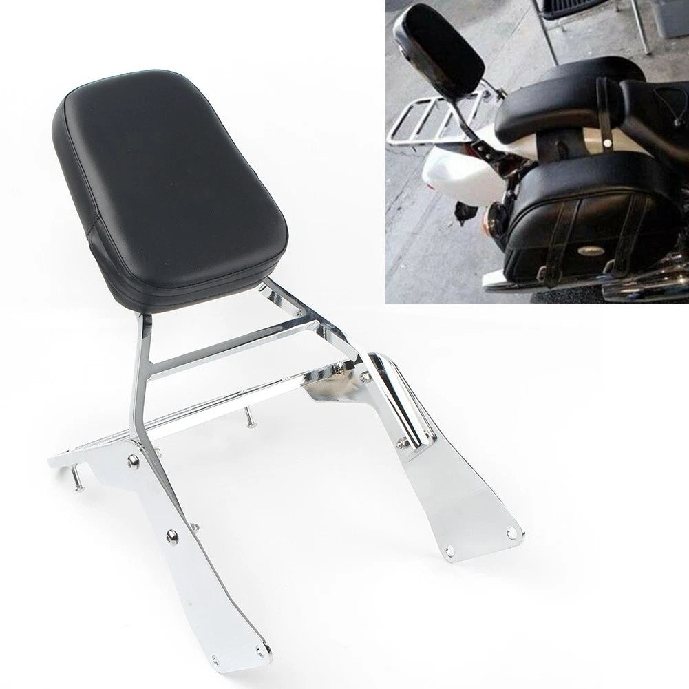 Backrest Sissy Bar Set w/ Luggage Rack Motor Fit Vulcan VN1500 Classic 1996-2008