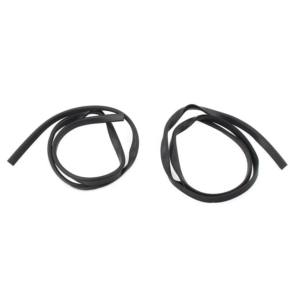 2pcs 31.9" Inner Fairing Trim Seal For Harley Touring Electra Street Glide Black