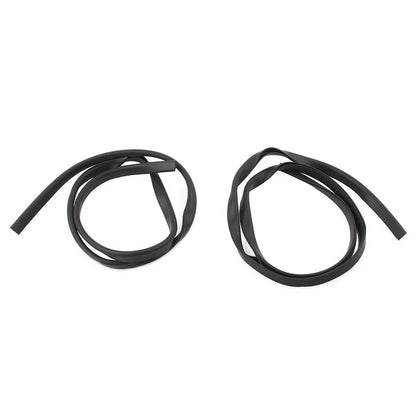 2pcs 31.9" Inner Fairing Trim Seal For Harley Touring Electra Street Glide Black