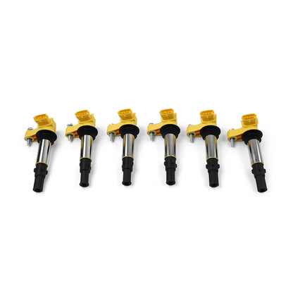 D510A 6PCS Ignition Coil Pack For Cadillac SRX CTS STS For GMC Acadia Fit Buick