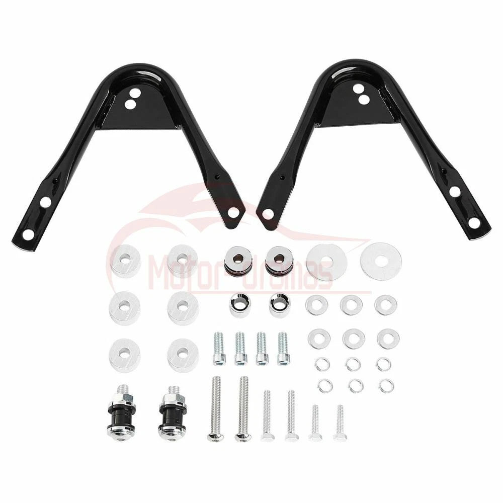 Detachable Front + Rear Docking Hardware Kits For Harley Road King Glide Touring