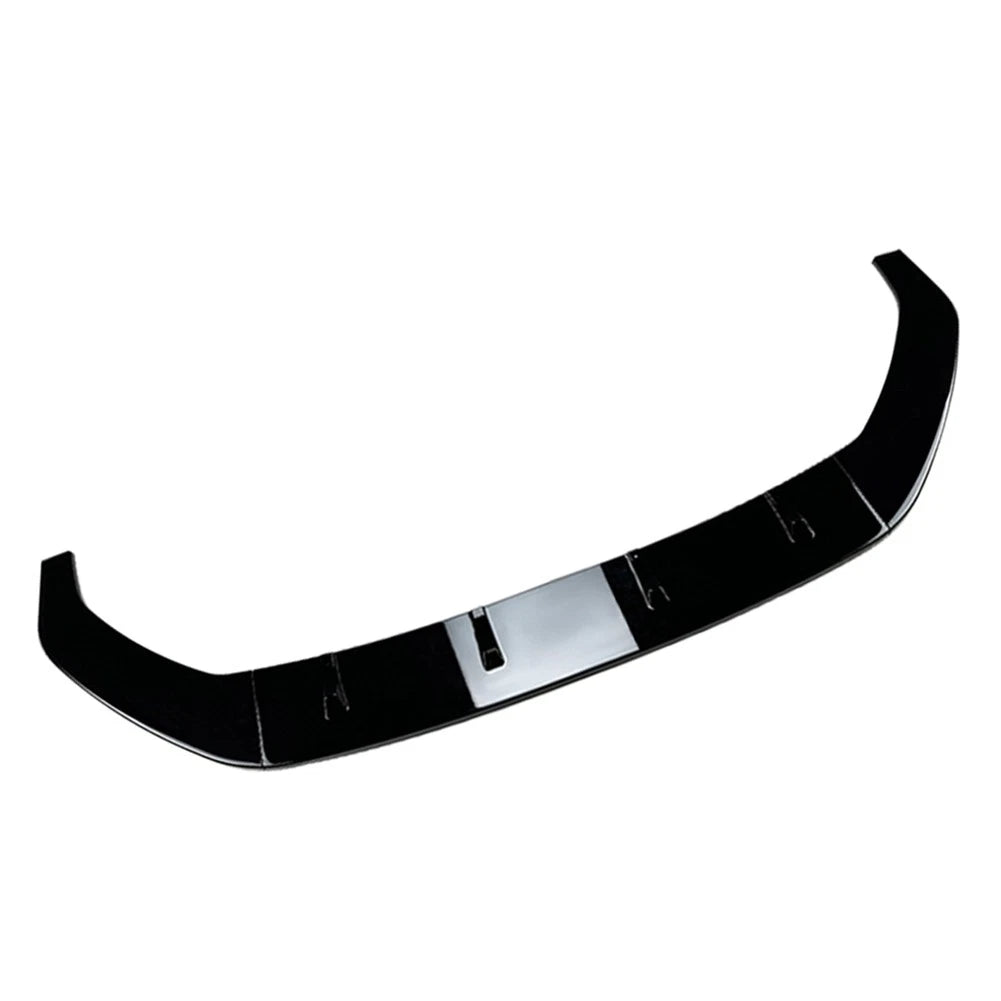 Front Bumper Spoiler Splitter Lip For VW Golf MK7.5 R Rline 2017-19 Black