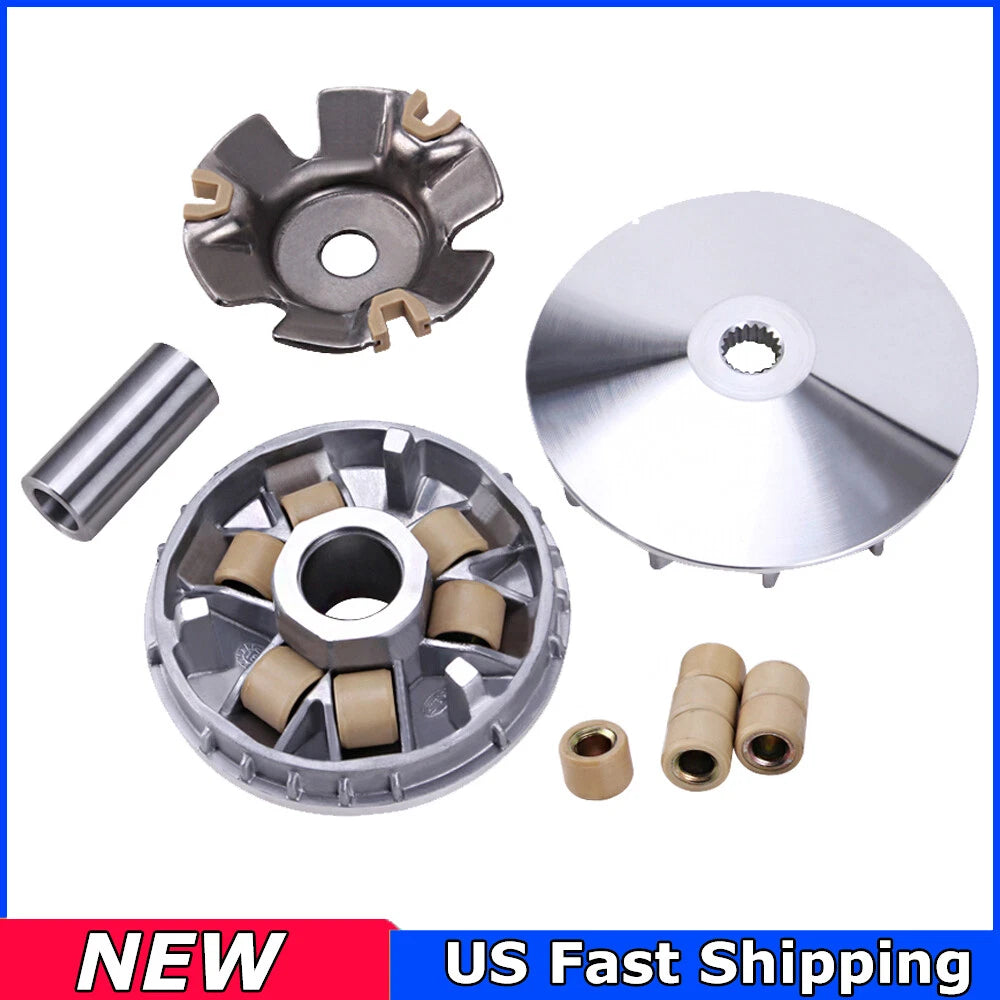 GY6 110 125cc 150cc Scooter Moped ATV GO KART Roller FAN Clutch Variator Engine