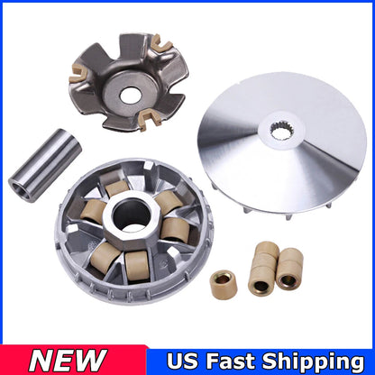 GY6 110 125cc 150cc Scooter Moped ATV GO KART Roller FAN Clutch Variator Engine
