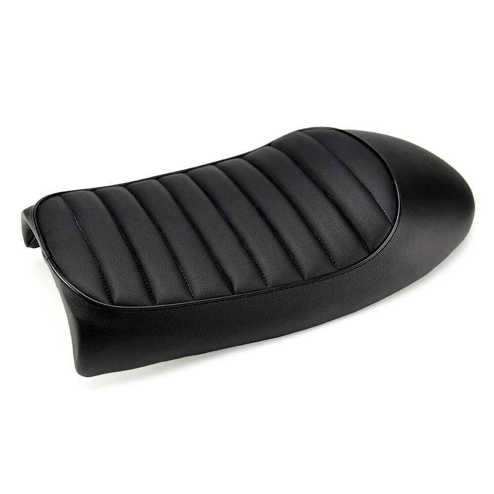 Motorcycle Cafe Racer Seat Flat Brat Hump Saddle Fit For Honda Suzuki Yamaha