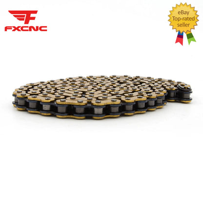 415H Motorcycle Chain 49cc 50cc 60cc 66cc 80cc Motorized 110 Links Steel 1pcs