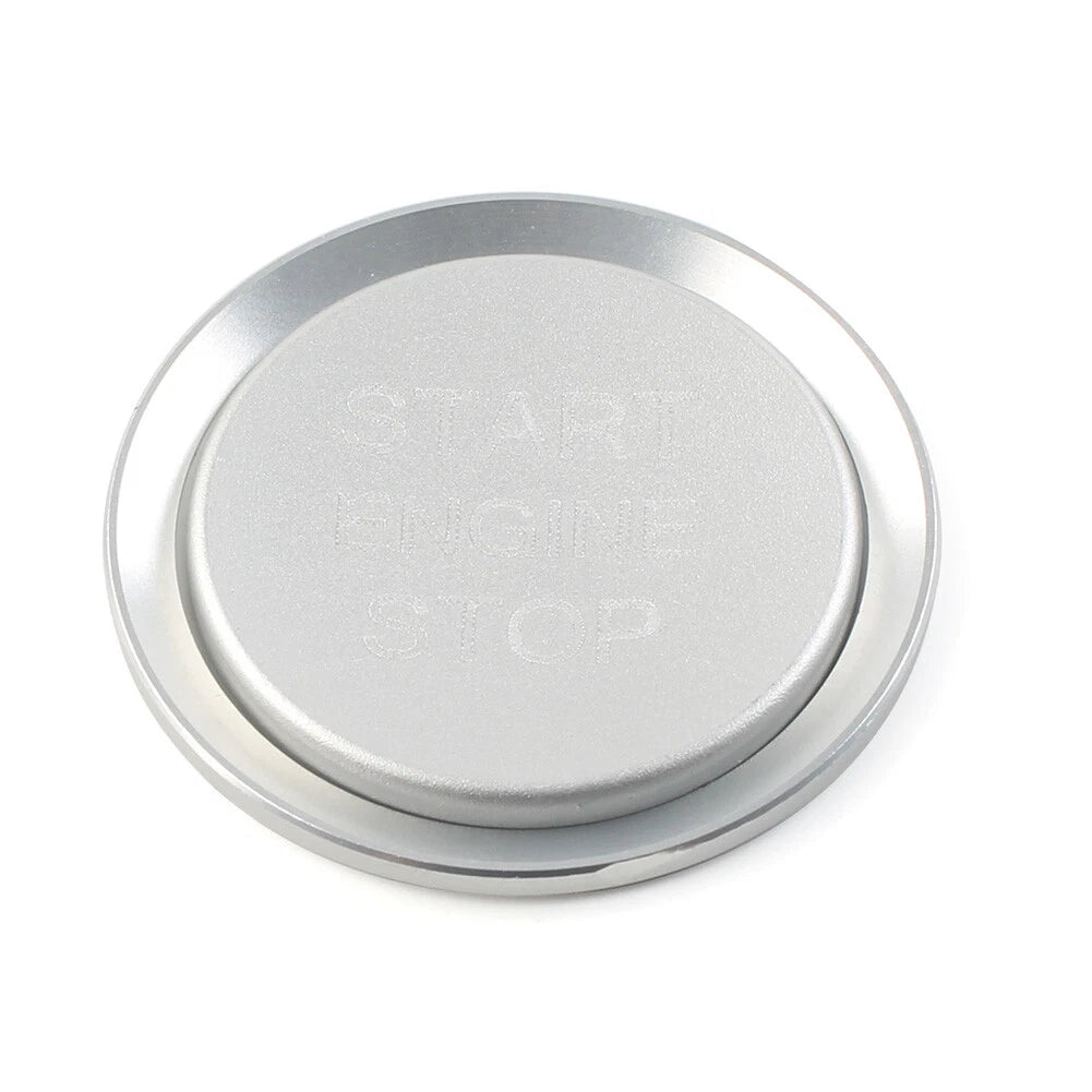 Engine Start Stop Switch Button Cover Trim Fit VW Touran Altas Jetta CC Silver