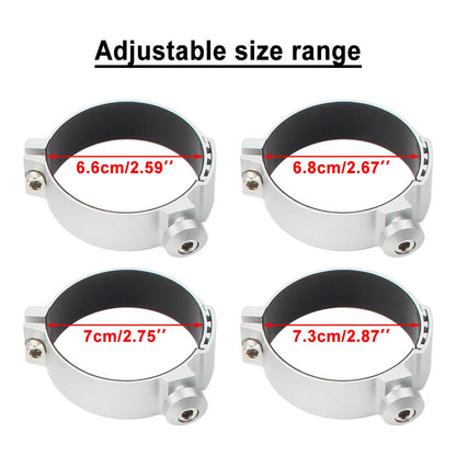 For Kawasaki Fit Suzuki For  Yamaha Shadow Memphis Shades Fork Deflectors Clear