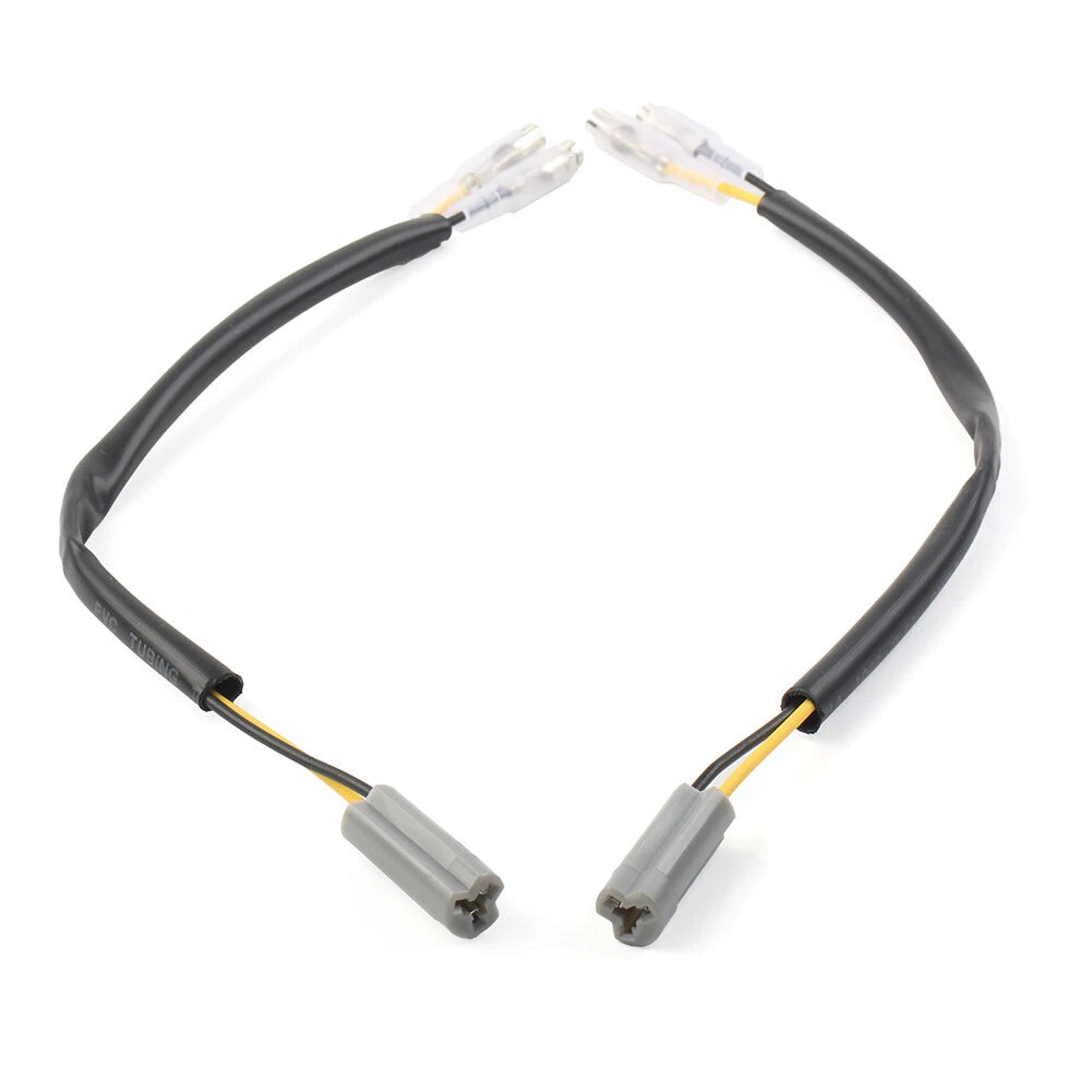 2pcs Turn Signal Marker Wire Adapters Plug Connectors Leads Fit YAMAHA Indicator