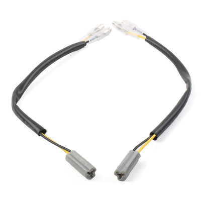 2pcs Turn Signal Marker Wire Adapters Plug Connectors Leads Fit YAMAHA Indicator