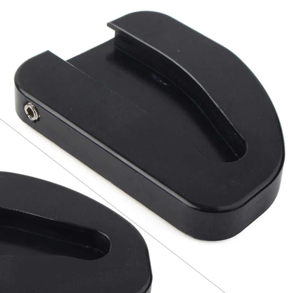Side Stand Enlarger Plate Kickstand Pad for Honda GoldWing GL1800 2010-17 Black