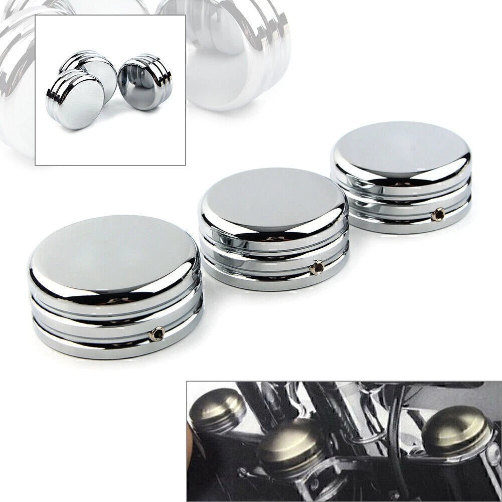 Motorcycle Upper Fork Stem Nut Cover fit Harley Sportster 883 Iron Low XL883L