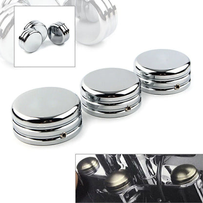 Motorcycle Upper Fork Stem Nut Cover fit Harley Sportster 883 Iron Low XL883L